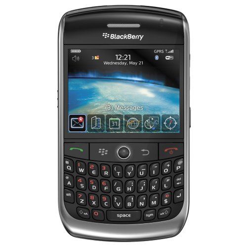 BlackBerry Curve 8900 Javelin Unlocked Phone with 3.2 MP Camera, GPS Navigation, Stereo Bluetooth, and MicroSD Slot--US Version with No Warranty (Black)