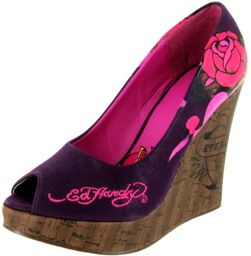 Ed Hardy Womens 10FCA203W Cannes Purple