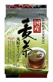 寿老園 国産麦茶丸粒ティーパック 20g×15袋入り×5個 円