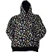 NINTENDO SUPER MARIO BROS. 3 ALL OVER LICENSED ZIP FRONT HOODED SWEATSHIRT