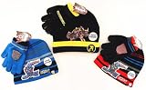 Transformers Light Up Knit Boy's Winter Hat & Gloves Set