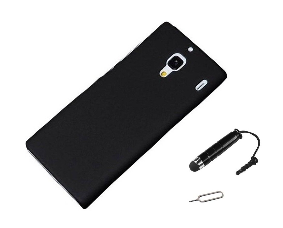 TCA Matte Xiaomi Redmi 1S Rubberized Finish Hard Case Black Mini