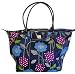 Brighton Sharline Shopper Blue Floral Nylon Tote