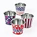 U.S. Toy US4 Mini Patriotic Buckets