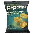 Pop Chips Sea Salt & Vinegar Potato Chips 0.8oz 24 Pack
