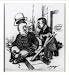 Historic Print (L): Will he knock it out?