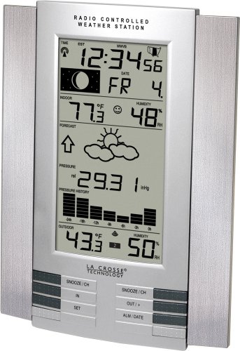 La Crosse Technology WS-8035U-IT-SAL Wireless Weather Station with Remote Temperature and Humidity Gauge