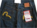 Evisu - Authentic NEW $395 Mens EVISU GENES Jeans JE17YEL Sz 36