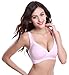 Shawhuaa Womens Cotton Soft Cup Wireless Nursing Maternity Bra