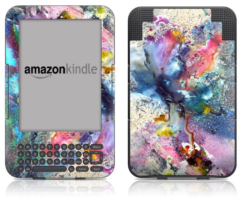 DecalGirl Kindle Skin (Fits Kindle Keyboard) Cosmic Flower (Matte Finish)