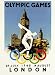 London 1948 by unknown. Size 10.25 X 13.75 Art Poster Print on Canvas