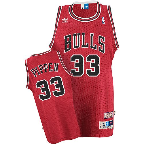 Adidas Chicago Bulls Scottie Pippen Youth (Sizes 8-20) Soul Swingman Road Jersey Small