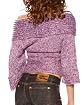 Off-Shoulder Cropped Cowl Neck Sweater Product Image