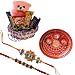 Kids Rakhi With Chocolate Hamper With Rakhi Thali RS.604.00