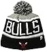 NBA Chicago Bulls '47 Brand Calgary Cuff Knit Hat with Pom