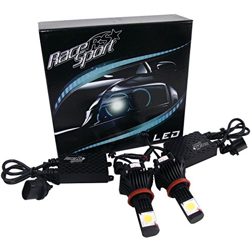 RACE SPORT H8LEDG1KIT 5000K TRUE LED Headlight Conversion Kit (H8