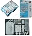 16x Accessory Pack Gift Set For Dsi Dock Case Charger Earpho