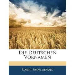 Die Deutschen Vornamen