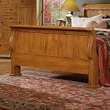 Grandma's Keepsakes Grandma's Queen Sleigh Footboard (Antique White)