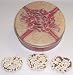 Scott's Cakes 1 lb. Milk Chocolate Covered Pretzel with White Chocolate Chips in a Red Bow Tin