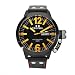 TW Steel Men's CE1028 CEO Canteen Black Leather Dial Watch