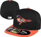 Baltimore Orioles Black w/Orange Brim Game 2010 Authentic On-Field 59FIFTY Fitted Hat