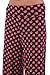 Boutique Republic Womens Various Fold Over Waist Print Palazzo Pants