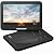 GREEN HOUSE 10型ワイド液晶 CPRMポータブルDVDプレーヤー ブラック GHV-PDV100K