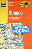 Plan de ville : Rennes (avec un index)
