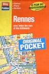 Plan de ville : Rennes (avec un index)