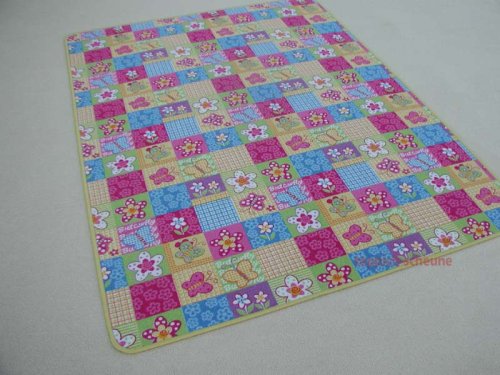Patchwork Spielteppich 133x180 cm