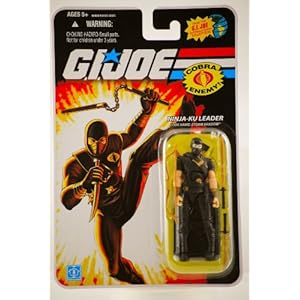 G.I. Joe - 2008 - Hasbro - Cobra Enemy - Ninja-Ku Leader - Code Name: Storm Shadow Action Figure - w/ Base & Accessories - Rare G.I. Joe International Collection - New - Limited Edition - Collectible