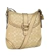 Coach Studded Lurex Flap Duffle in Gold F12852 12852