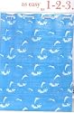 The 10 Second Hookless Dolphin Vinyl Shower Curtain