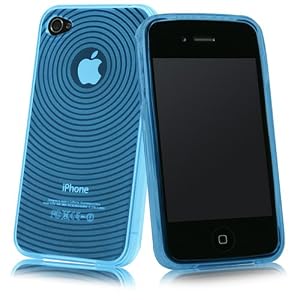 BoxWave Cyclone iPhone 4 Crystal Slip (Azure Blue)