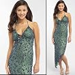 Short Party Dress by Sean Collection Silk Beaded Cocktail Dress (8216)