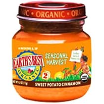 Earth's Best Organic 2nd Seasonal Harvest Sweet Potato Cinnamon, 4 Ounce Jars (Pack of 12)
From Earth's Best
