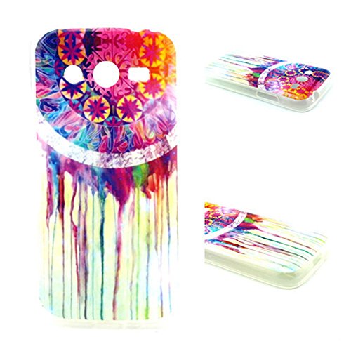 Galaxy Avant Case,IVY [Clear Drop Protection] Galaxy Avant G386 Case [TPU&IMD][Watercolor Dreamcatcher] - Verizon, AT&T, Sprint, T-Mobile, International, and Unlocked - Case For Samsung Galaxy Avant G386T,Samsung Galaxy Core LTE 4G G386F