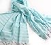 Cacala Turkish SAR Towels Peshtemal Highly Absorbent Quick and Easy Dry Soft and Comfortable for Shower, Spa, Pool, Gym and Yoga 100% Cotton SAR Series, 37