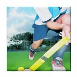 Field Hockey Sport Tile Trivet