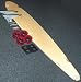 Blank Carve-One Longboard Skateboard Complete Nat/Red