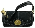 AUTHENTIC COACH LEGACY BLACK SIGNATURE FLAP 10335
