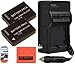 Pack of 2 DMW-BCG10 Batteries and Battery Charger for Panasonic Lumix DMC-ZS5 DMC-ZS7 DMC-ZS8 DMC-ZS9 DMC-ZS10 DMC-ZS15 DMC-ZS19 DMC-ZS20 DMC-ZS25 DMC-TZ6 DMC-TZ7 DMC-TZ8 DMC-TZ10 DMC-TZ18 DMC-TZ19 DMC-TZ20 DMC-ZR1 DMC-ZR3 Digital Camera + More!!