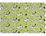 Sugar Booger Baby Tabletop Splat Mat. Furry Friends Collection.