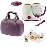 Beaba BabyCook 4 in 1 blender kit with Babycook Bag and Baby Cubes Gipsy B2212