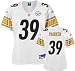 Willie Parker White Reebok Premier Pittsburgh Steelers Women's Jersey - XX-Large