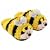 Aroma Home Fuzzy Friends Slippers - Bumble Bee