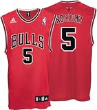 Andres Nocioni Chicago Bulls Red Replica Adidas NBA Jersey