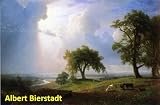 300 Color Paintings of Albert Bierstadt - German-American Luminist Landscapes Painter (January 7, 1830 - February 18, 1902)