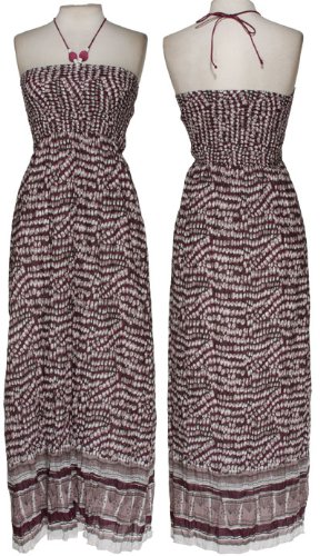 JFW Crinkled Dot Print Maxi Dress
